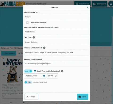 Distance Doesn't Matter - Send a PandaCard!